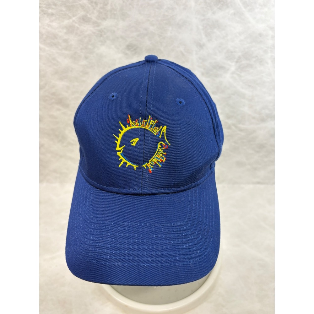 Port &‎ Company Nauti Fish Lake of the Ozarks Blue Baseball Cap Hat Adjustable